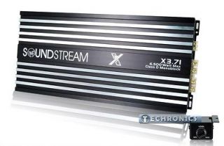 SOUNDSTREAM X3.71 4960W RMS 1 CHANNEL CLASS D COMPETITION POWER CAR 