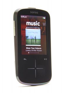 SanDisk Sansa Fuze+ SDMX20R Black (4 GB) Digital Media Player (Latest 