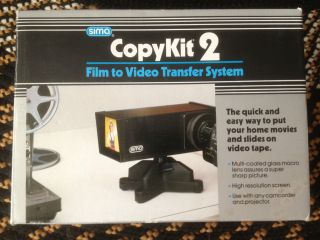 SIMA CopyKit 2 SVC 2 Film to Video Copy Transfer System Copy Kit 