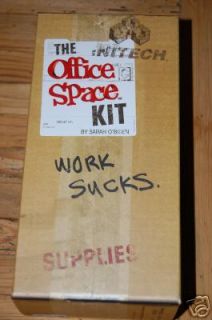 THE OFFICE SPACE KIT INITECH MUG RED STAPLER T.P.S.
