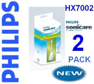 Philips Sonicare HX7002 Elite ToothBrush Brush Heads x2