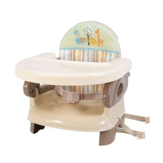Summer Infant Deluxe Comfort Booster Baby Seat High Chair Feeding TAN 