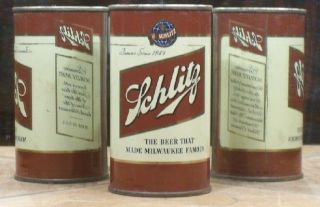   1949 BEER FLAT TOP OLD VINTAGE CAN MILWAUKEE WISCONSIN AIR SEALED 148