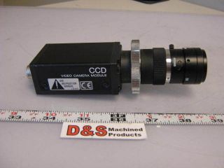 Sony XC 75 CCD Video Camera Module w/Tamron Lens, HE20 1 x2 Extender