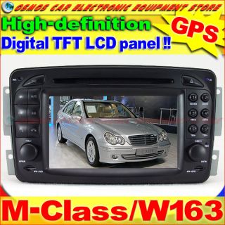 MERCEDES BENZ M Class/W163 Car DVD Player GPS Navigation In dash 