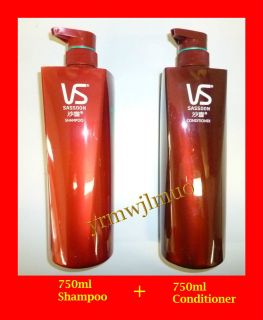 Vidal Sassoon VS Shampoo 750ml + Conditioner 750ml Light Soft Smooth