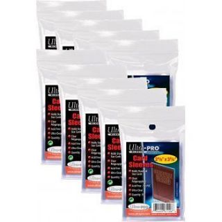 ULTRA PRO Trading Card Soft Sleeves (1000) MTG / POKEMON