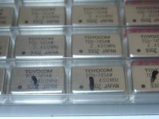400 MHz crystal oscillator TOYOCOM TCO 745AW
