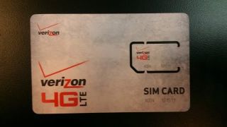 Verizon Wireless 4G LTE SIM Card 2FF for Motorola Bionic , Samsung 