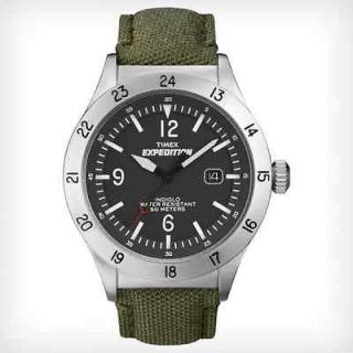 Timex Expedition Military Field Nylon Watch, Indiglo, 50 Meter, Date 