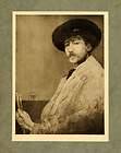    In Print James Abbott McNeill Whistler American Artist Self Portrait