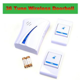 36 Tune Melody Remote Control and Wireless Doorbell Door Bell
