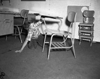 1955 4X5 NEG Antique Classroom Furniture  885