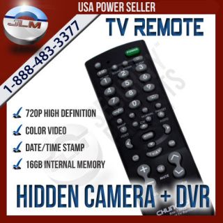 TV Remote Hidden Video Spy Camera Nanny Cam DVR Surveillance Security 