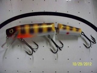 Wiley Lure Killer 5 1/2 Jointed Brown Perch *NEW* Muskie Musky 