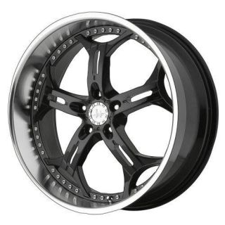 20 inch Helo He834 Black wheels rims 5x4.5 5x114.3 +35