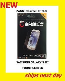 ZAGG invisible Shield SAMSUNG GALAXY S3   S III   i747   i9300 FRONT 