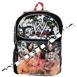 WWE Large Backpack   Full Size Wrestling Backpack, New