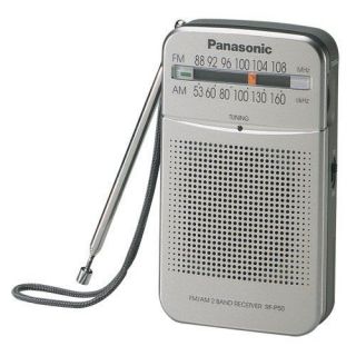 New Panasonic RF P50 AM FM Portable Pocket Radio Battery Operation 