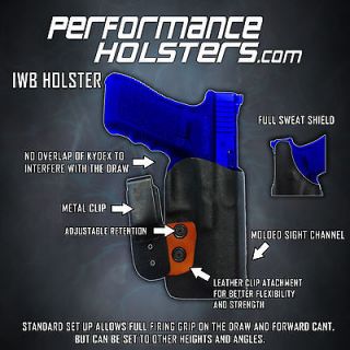 Kydex Concealment Holster (IWB) Springfield XD 9 or .40
