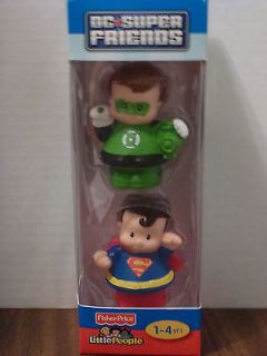 Fisher Price Little People DC Super Friends   Superman & Green Lantern