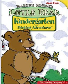 Little Bear Kindergarten CD, Living Books, Win XP/Vista/7 (32 bit) PC 