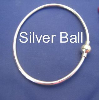 CAPE COD Screw Ball 7 Bangle Bracelet 925 Silver SJ34