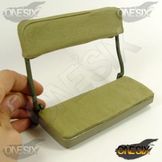 XE49 04 1/6 Scale Vehicle Willys Jeep   Seat