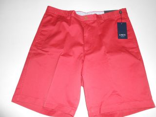 Mens Lincs by David Chu Golf Shorts Spice Route Flat Front NWT 