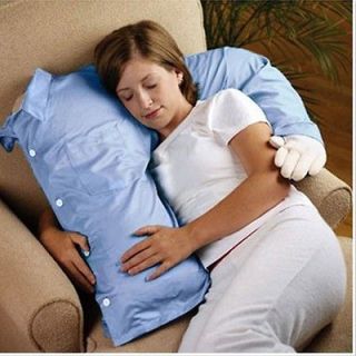 Arm Fun Cover Blue Boyfriend Pillow Soft Cushion 43*55cm School 