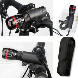 Cycling Bike Bicycle Cree 240 lumen Q5 LED Front HEAD LIGHT Torch LAMP 