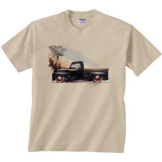 Ford T Shirt 1949 Classic Ford Black Truck Tee Car Shirt