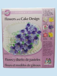 Wilton Flowers & Cake Design Student Kit Decorating New