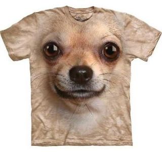 New CHIHUAHUA FACE Pet Dog Animal T Shirt S 3XL The Mountain Official 