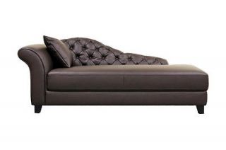 leather chaise lounge in Sofas, Loveseats & Chaises