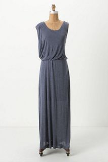 NWT Anthropologie Euphoric Maxi Dress S M Blue RARE 5star review by 