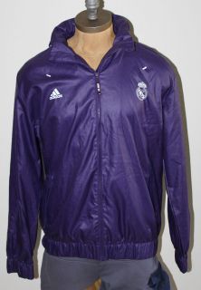 AUTH $70 Adidas Performance Mens Real Madrid Waterproof Jacket XL