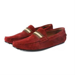 mens red loafers in Casual