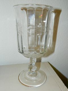 pressed glass spooner in Glassware