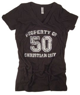 50 Shades of Grey T Shirt Property of Christian Grey