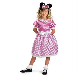 MINNIE MOUSE Clubhouse Pink Child Toddler Costume  Size 3T 4T 
