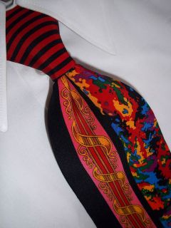 Exquisite Rush Limbaugh Multi Color Silk Tie 56x4