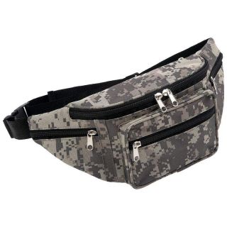   Camo Water Repellent Fanny Pack Waist Bag Camouflage Belt Bag Wallets