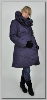 Maternity Pregnancy Jacket   Coat *Viki* 8  16 / S XL / 36 42 Violet
