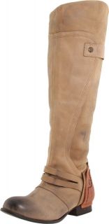 NEW Kelsi Dagger Jayna Tall Riding Boots Tan Leather NIB MSRP $250 