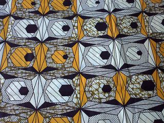 African Fabrics Super Deluxe Wax Print Fabric Sold By Yard(kitenge)