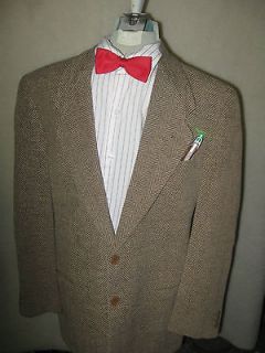 Clean 38R Tweed Suit Jacket Giorgio Armani Eleventh Doctor Who Matt 