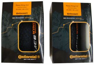 Continental Race King UST Tubeless MTB Tires 26.0 x 2.2