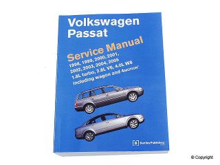 NEW Volkswagen Passat 98 05 Bentley Repair Manual VW8000214