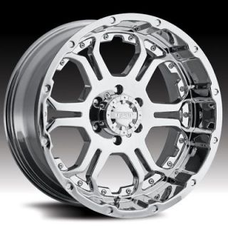   ALLOY 715C RECOIL CHROME RIMS & 285/75/18 TOYO OPEN COUNTRY MT TIRES